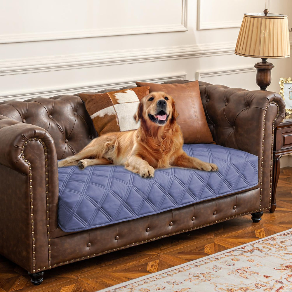 Ameritex funda impermeable para sofá con reverso antideslizante protege muebles.