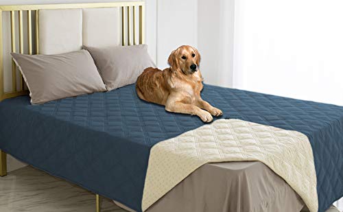 Ameritex funda impermeable para perro en el sofá protege contra derrames
