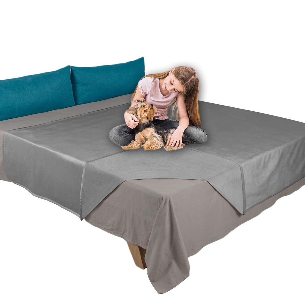 Ameritex manta uso en cama y sofá con mascotas