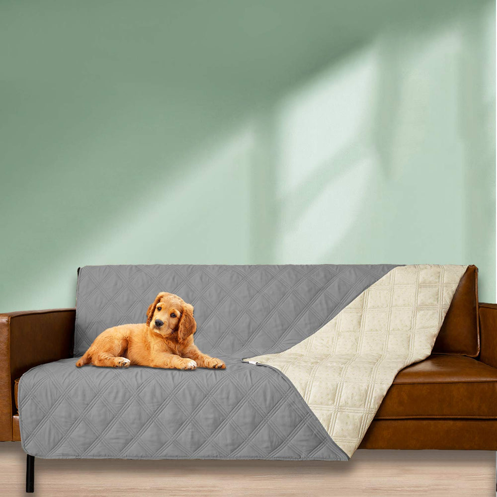 Revestimiento impermeable Ameritex para cama de perro facilita la limpieza.