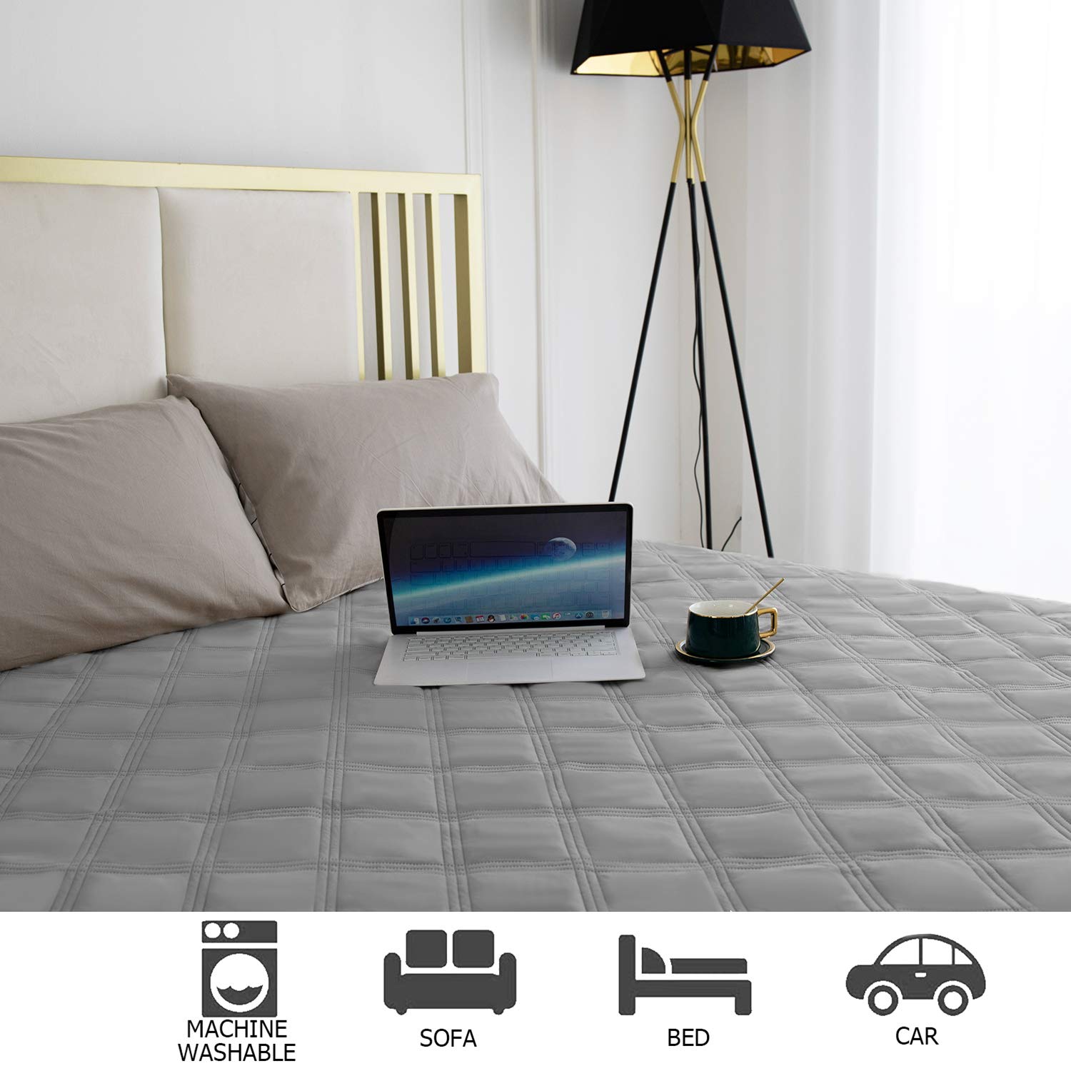 Ameritex tamaños disponibles para sofá y cama, adaptabilidad para distintos muebles.