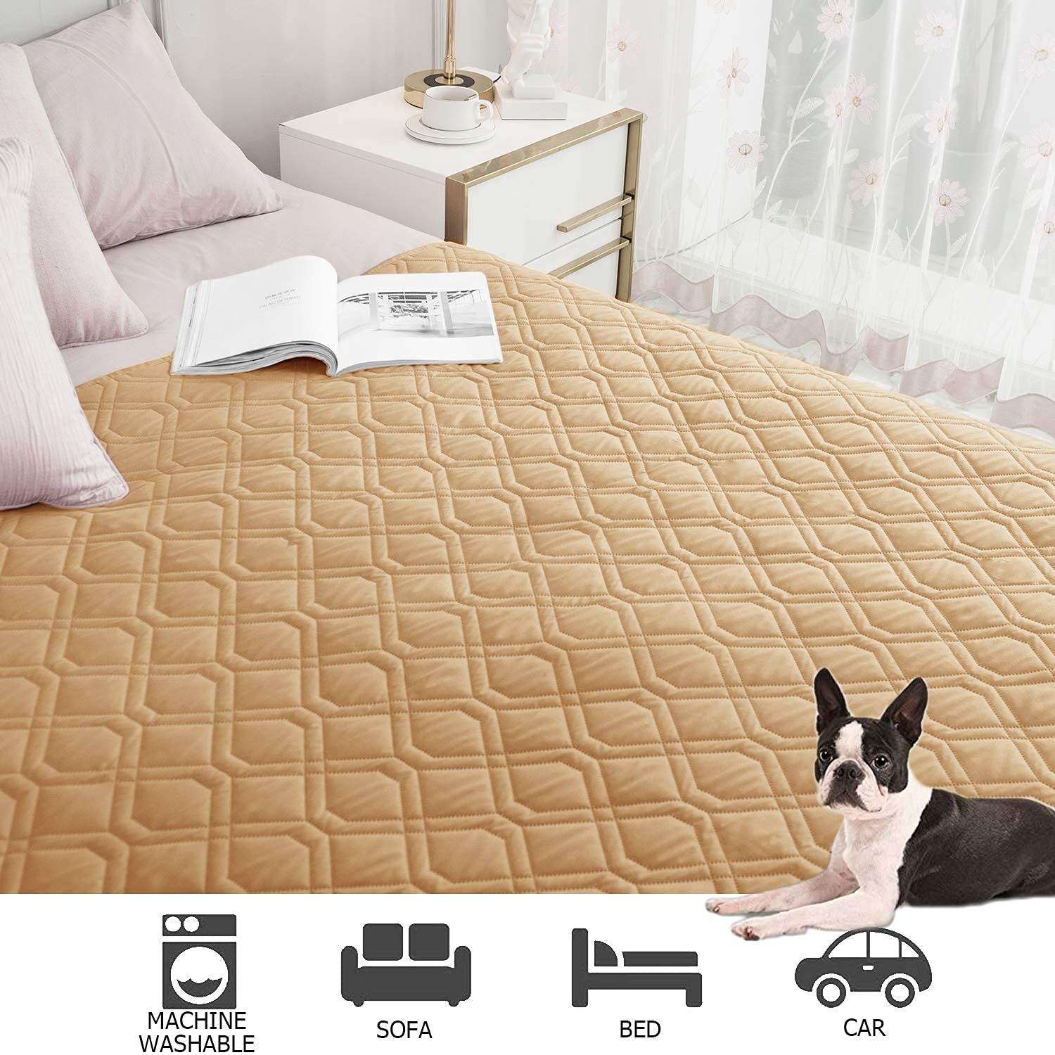 Ameritex textura suave brinda comodidad al apoyar a tu mascota.