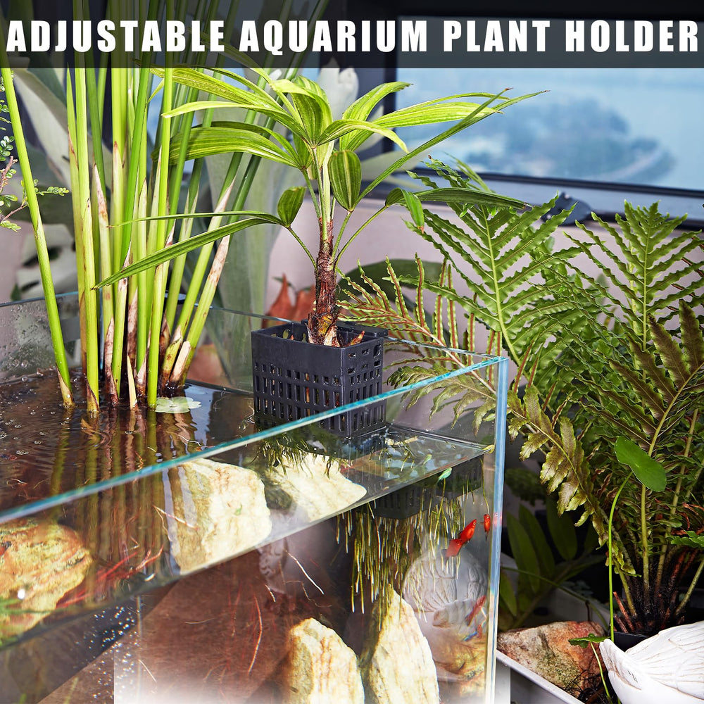 Amminle ecosistema subacuático acuario soporte robusto para paisaje