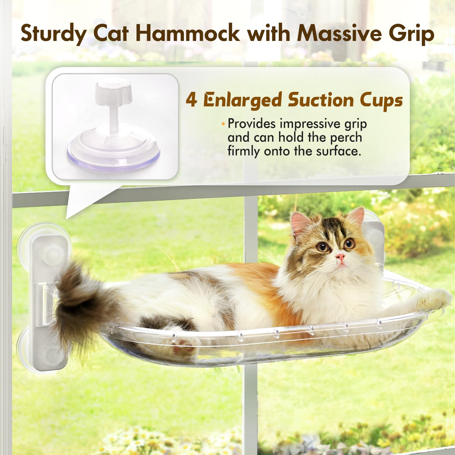 AMOSIJOY diseño ergonómico que abraza el cuerpo del gato.