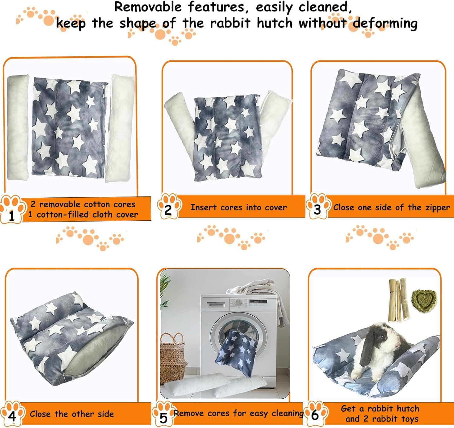 Funda desmontable de Amremsu para limpieza rápida en interiores