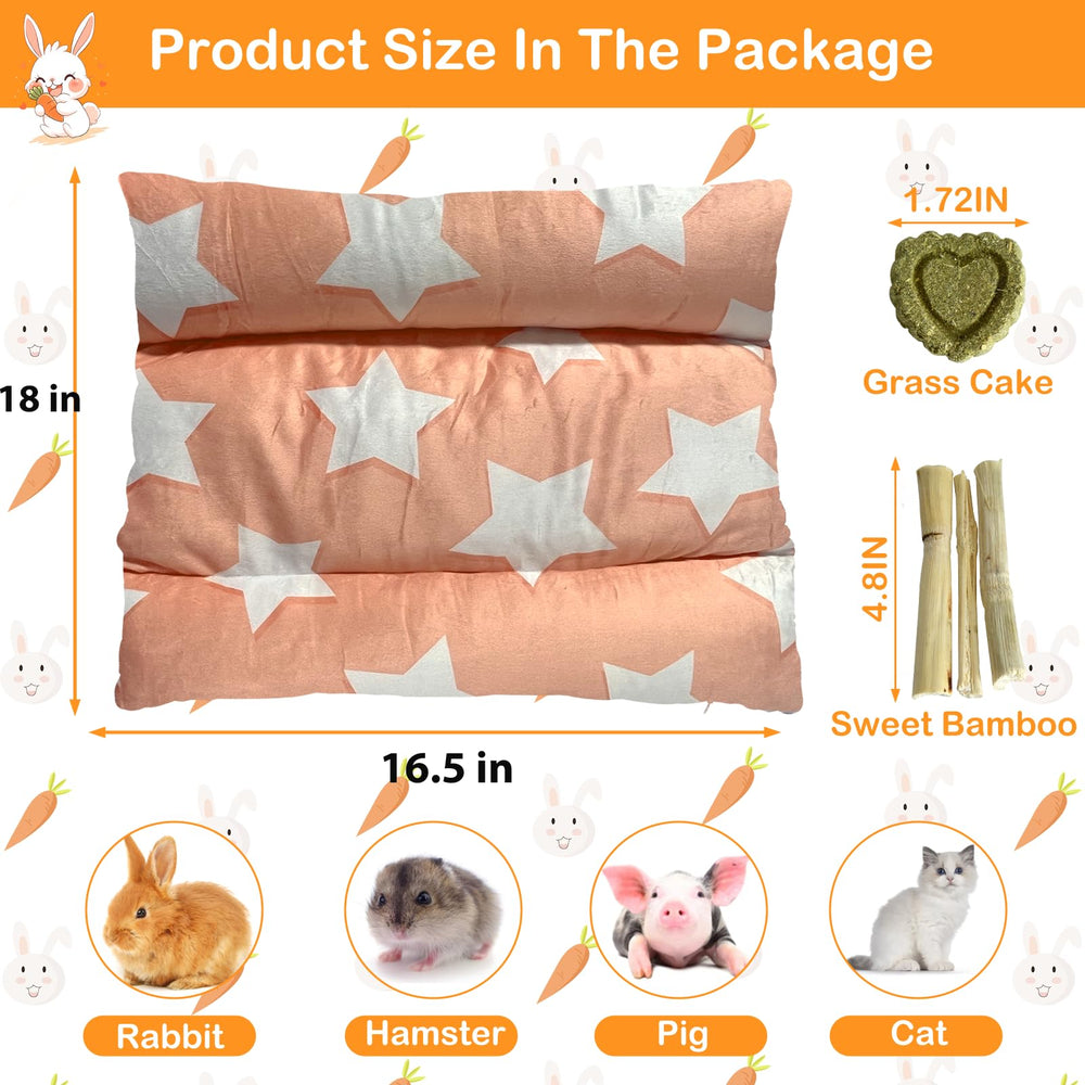 Funda desmontable Amremsu para cama de conejo, limpieza fácil y rápida.