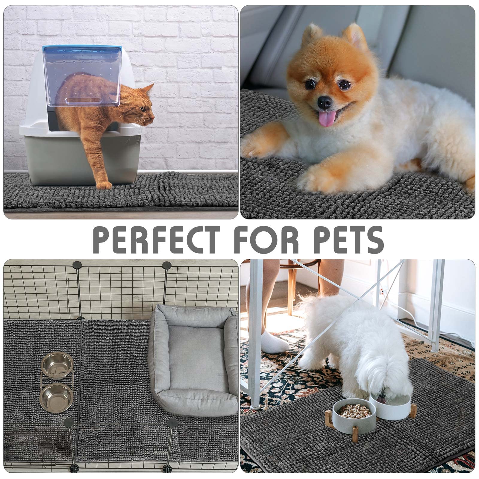 Amylove usos en múltiples superficies para mascotas, ideal como base y cama