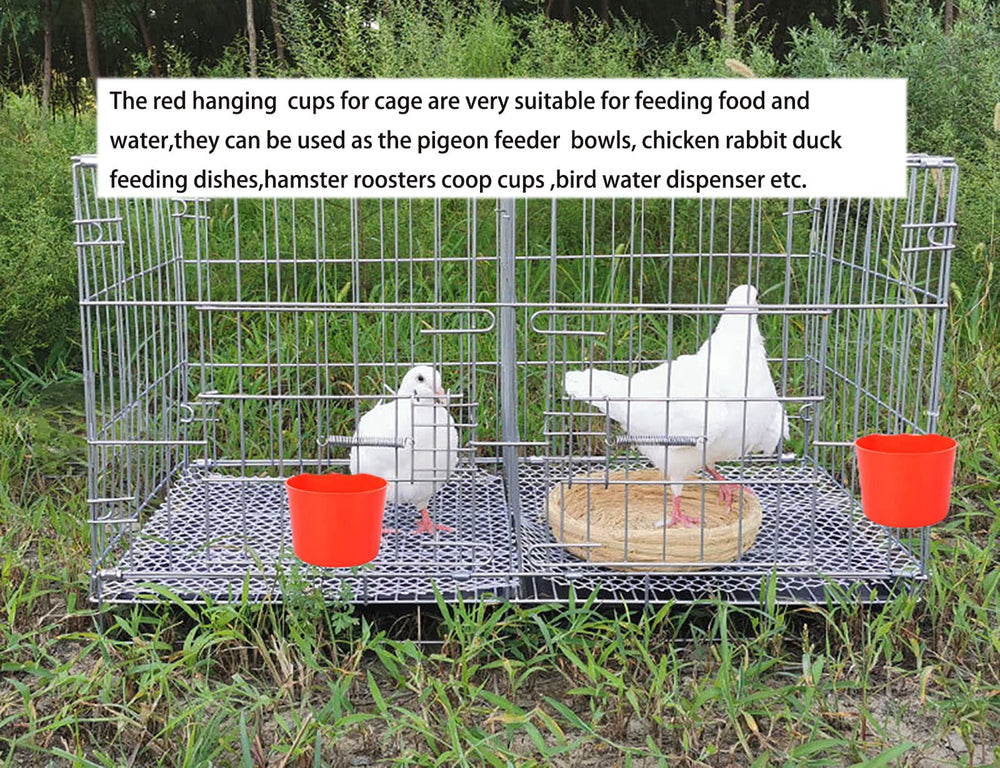AMZSYLV uso-multifuncional-aves-jaula-10pack: alimenta, hidrata y premia a tus aves.