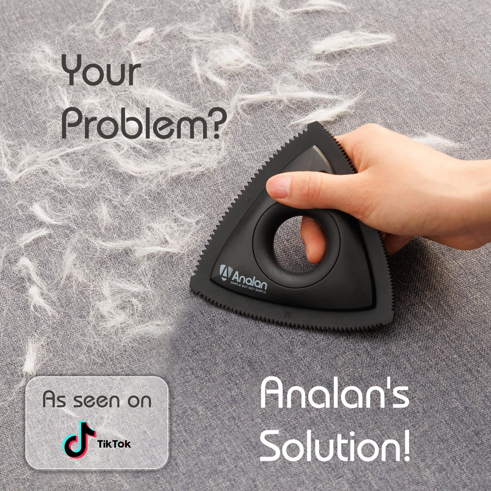Analan Triángulo Quita Pelo: acceso desde ángulos para sofás y mobiliario.