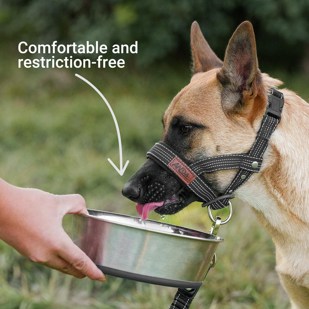 ANDA collar nariz neopreno confort evita rozaduras durante caminatas.
