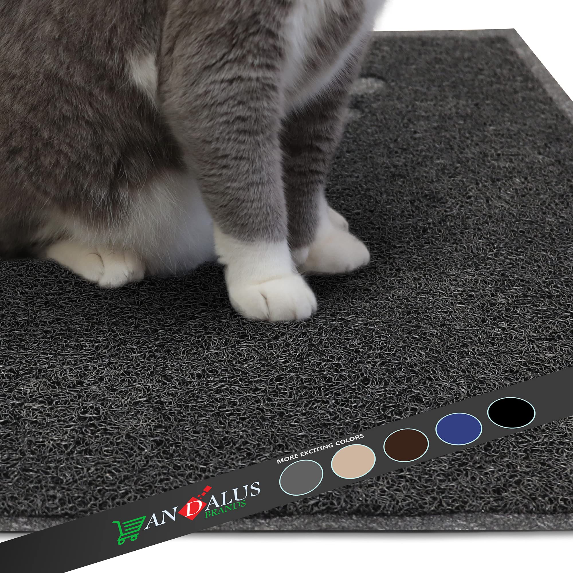 Alfombra duradera de Andalus para arena de gato.