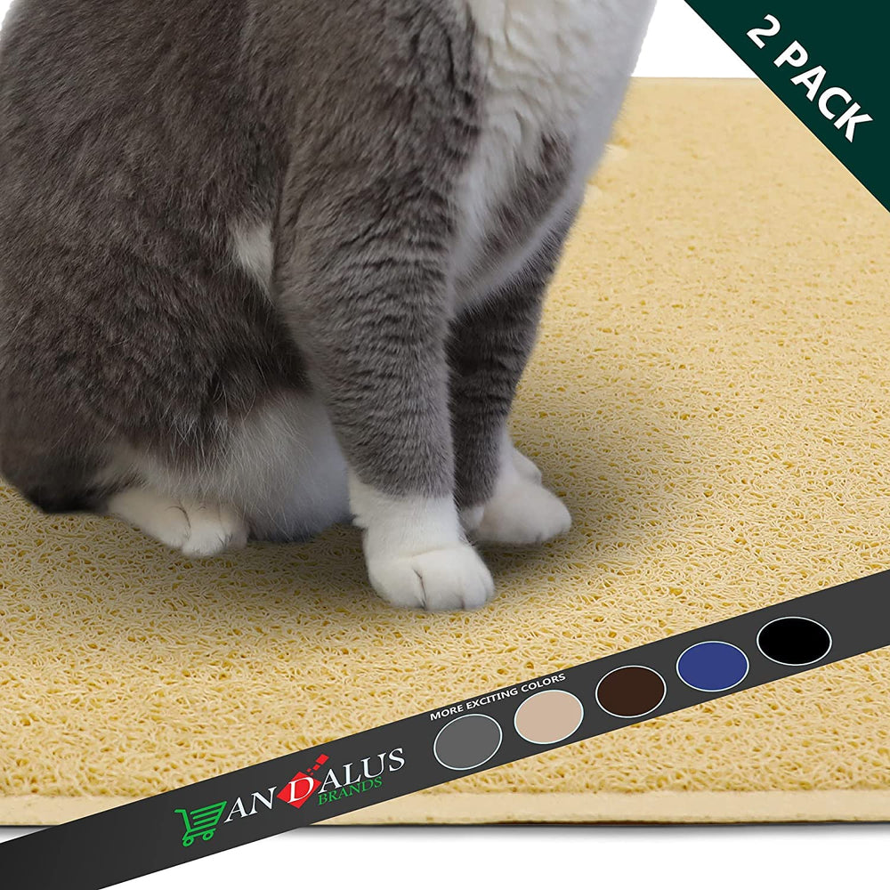 Alfombrilla Andalus para arena de gato, duradera y resistente a rasguños.