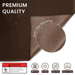 Alfombrilla para arenero impermeable Andalus Brands, protección de piso