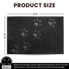Alfombrilla Andalus con diseño impermeable para evitar filtraciones.