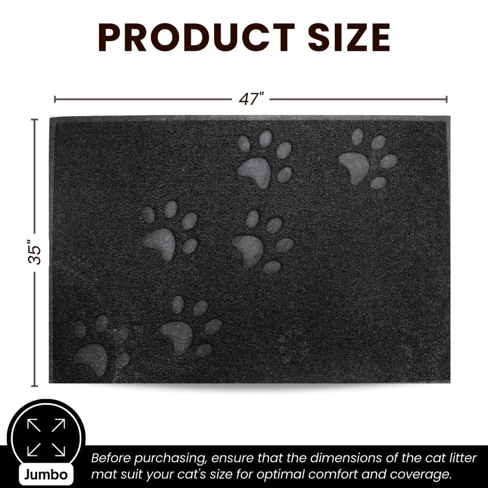 Andalus Brands Litter Mat suave para las patas sensibles del gato.