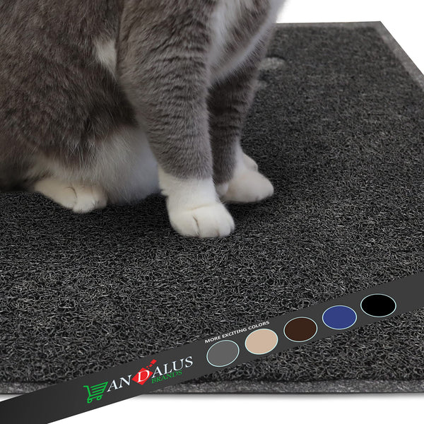 Alfombra Andalus resistente a arañazos para gatos activos.