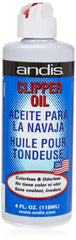 Andis aceite clipper para todas las hojas, mejora el rendimiento de recortes.