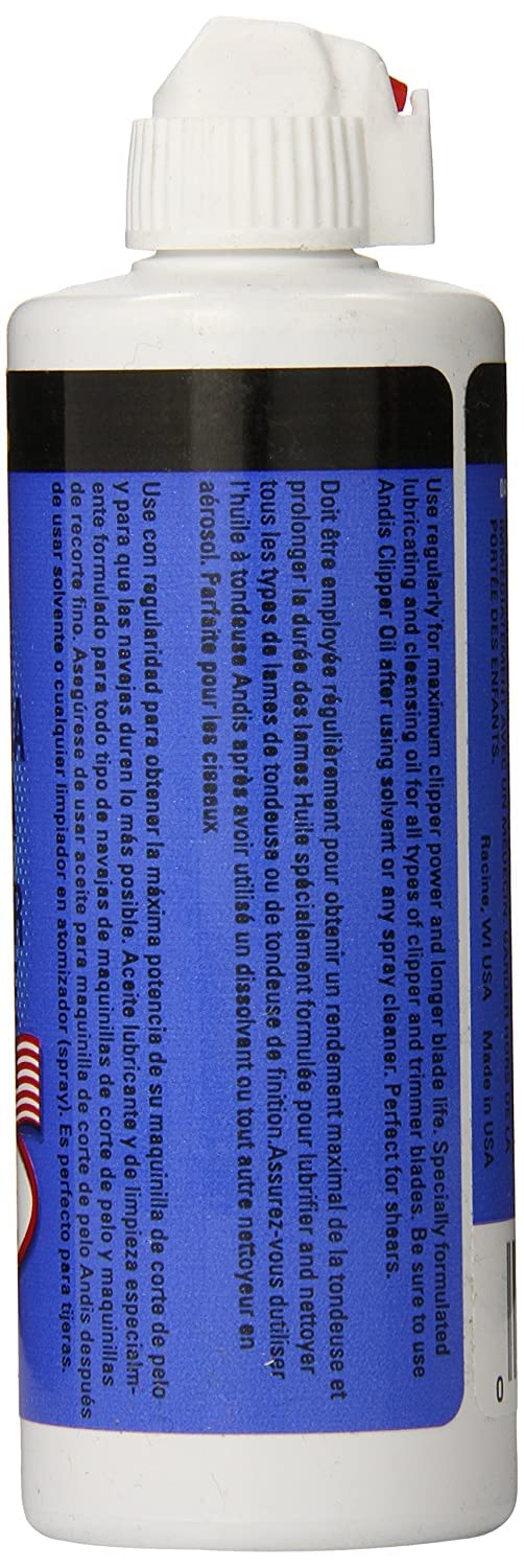 Andis aceite clipper previene oxidación y corrosión en herramientas.