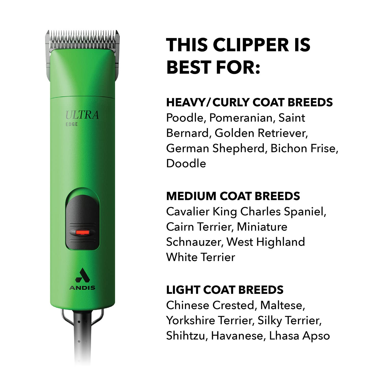 Andis ProClip Super 2-Speed recomendado para peluquería profesional