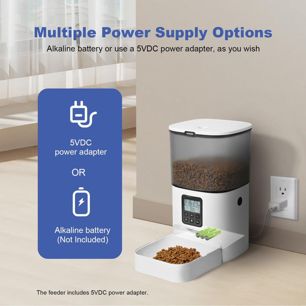 Andoll Home, dos opciones de alimentación: adaptador 5V y pilas alcalinas.
