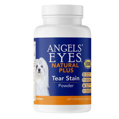 ANGELS' EYES NATURAL PLUS: envase práctico para dosis diarias del polvo de pollo para perros