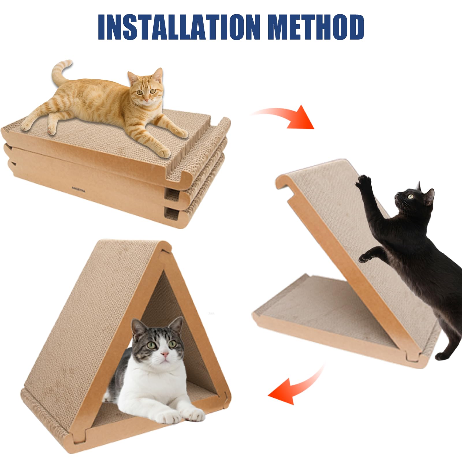Catnip incluido de Angetra para estimular juego y relax.