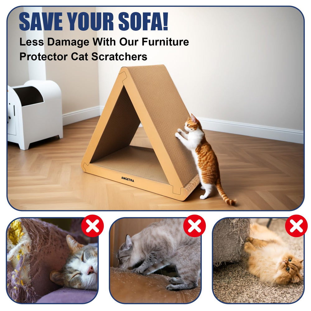 Protección de muebles con rascador de Angetra.