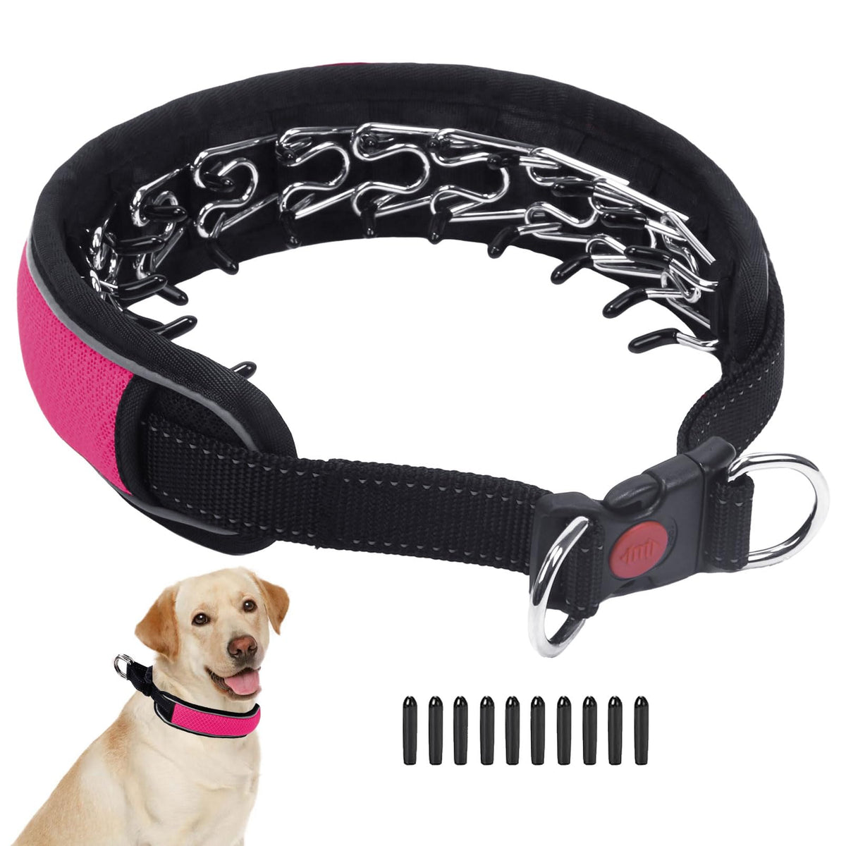 Anglevate Martingale: diseño integrado para entrenamiento suave y control de tirones
