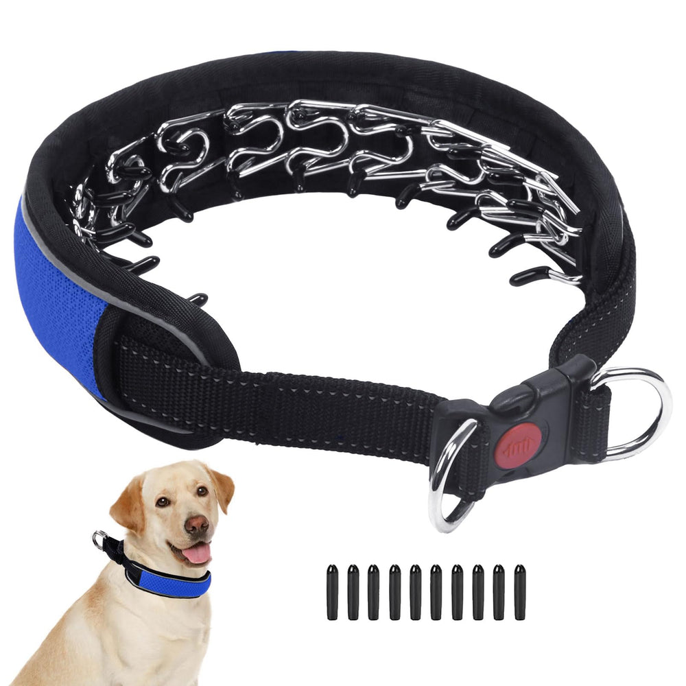 Collar Martingale Anglevate para perros grandes, entrenamiento suave sin tirones