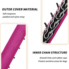 Anglevate collar martingale para perros medianos, control suave durante entrenamiento