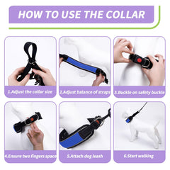 Collar Anglevate sin tirones, resistencia duradera para perros activos