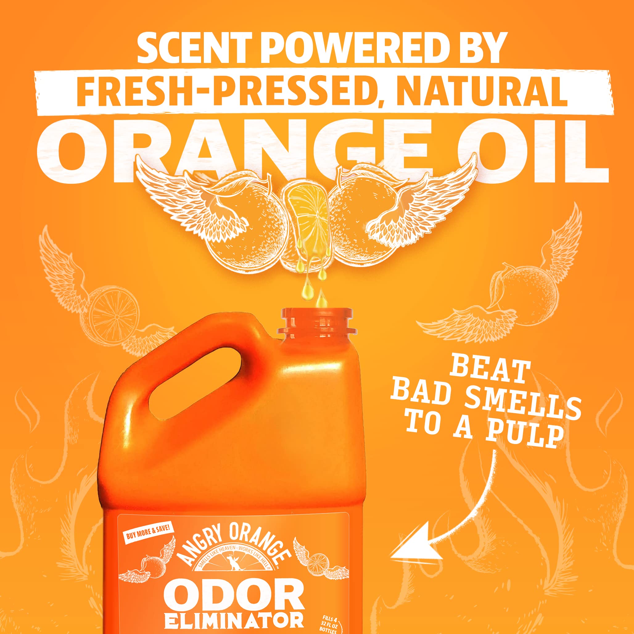 Angry Orange-aroma-citrico-tras-uso: deja aroma fresco sin olores artificiales fuertes.