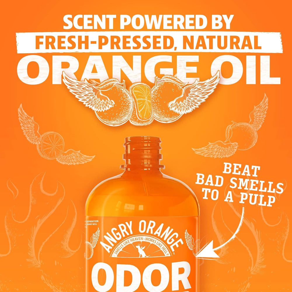 ANGRY ORANGE seguro para hogares con mascotas cuando se usa según indicaciones.