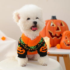 ANIAC sudadera calabaza tejido acrilico suave, comodidad diaria para tu mascota
