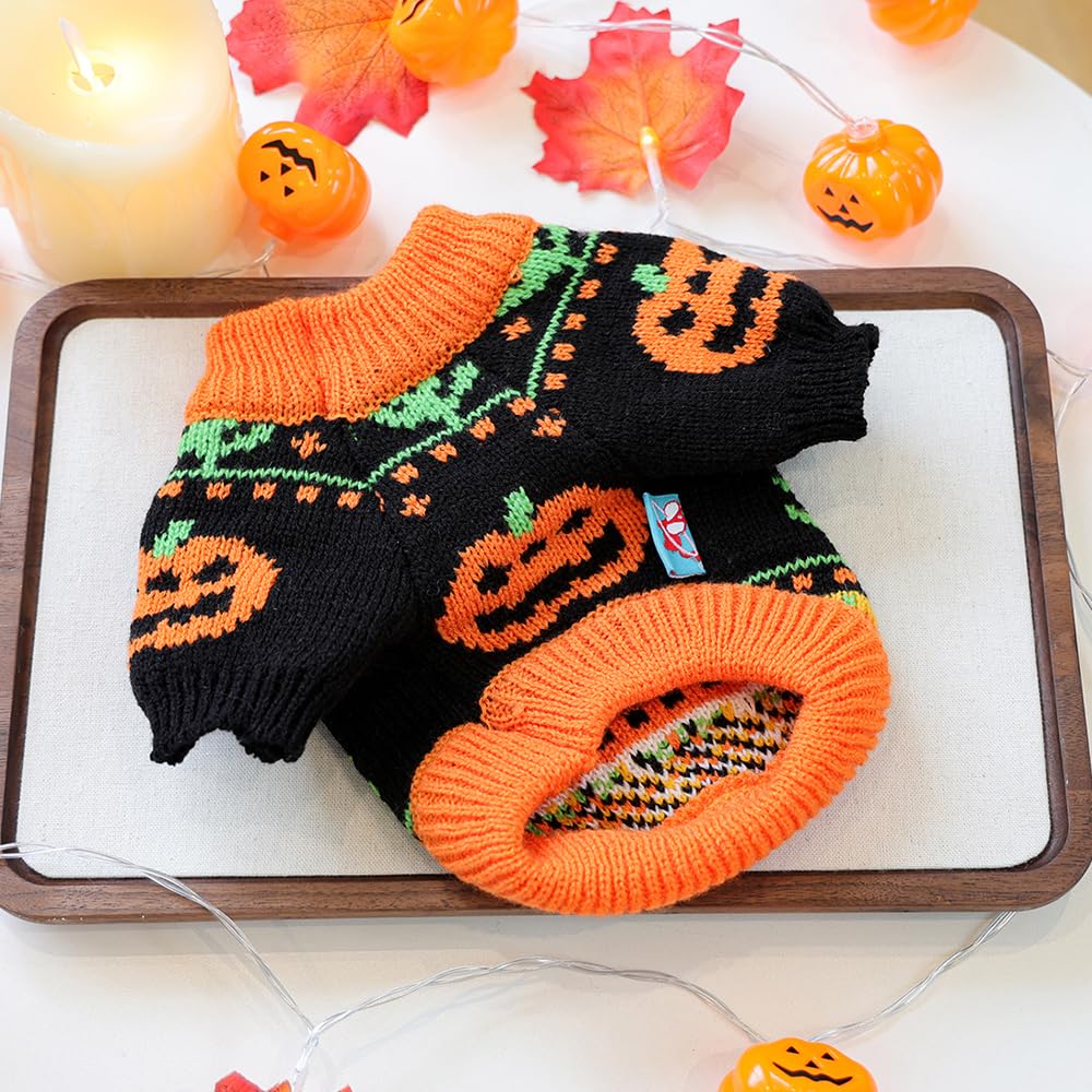 ANIAC sudadera calabaza trasera, vista posterior, diseño unico para fotos