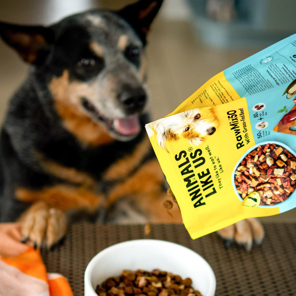 Animals Like Us RawMix50, ideal para combinar con croquetas diarias
