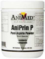 ANIMED Aniprin P EQ Aspirin frasco de 16 onzas para uso diario
