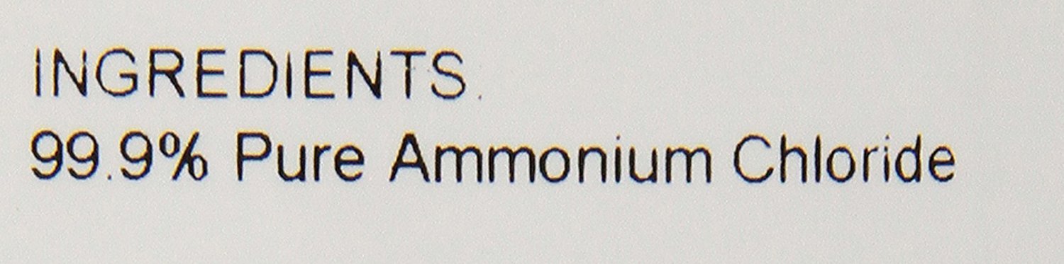 AniMed cloruro de amonio 99,9% con indicaciones de dosis y uso en animales