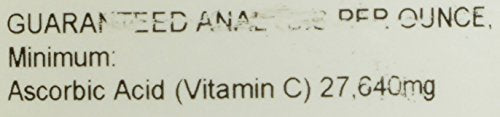 ANIMED Vitamin C Pure, envase transparente, visual de cantidad restante