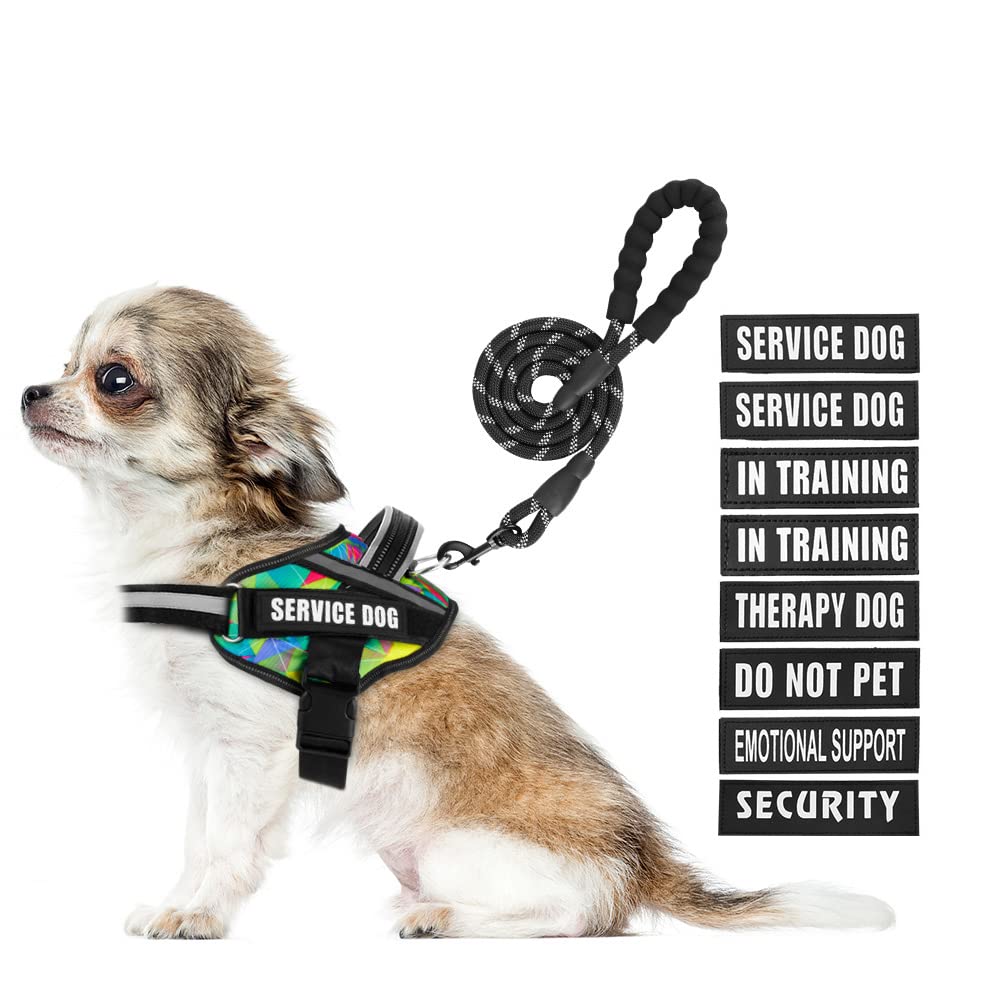Arnés de servicio Animire con ajuste cómodo para perros activos.