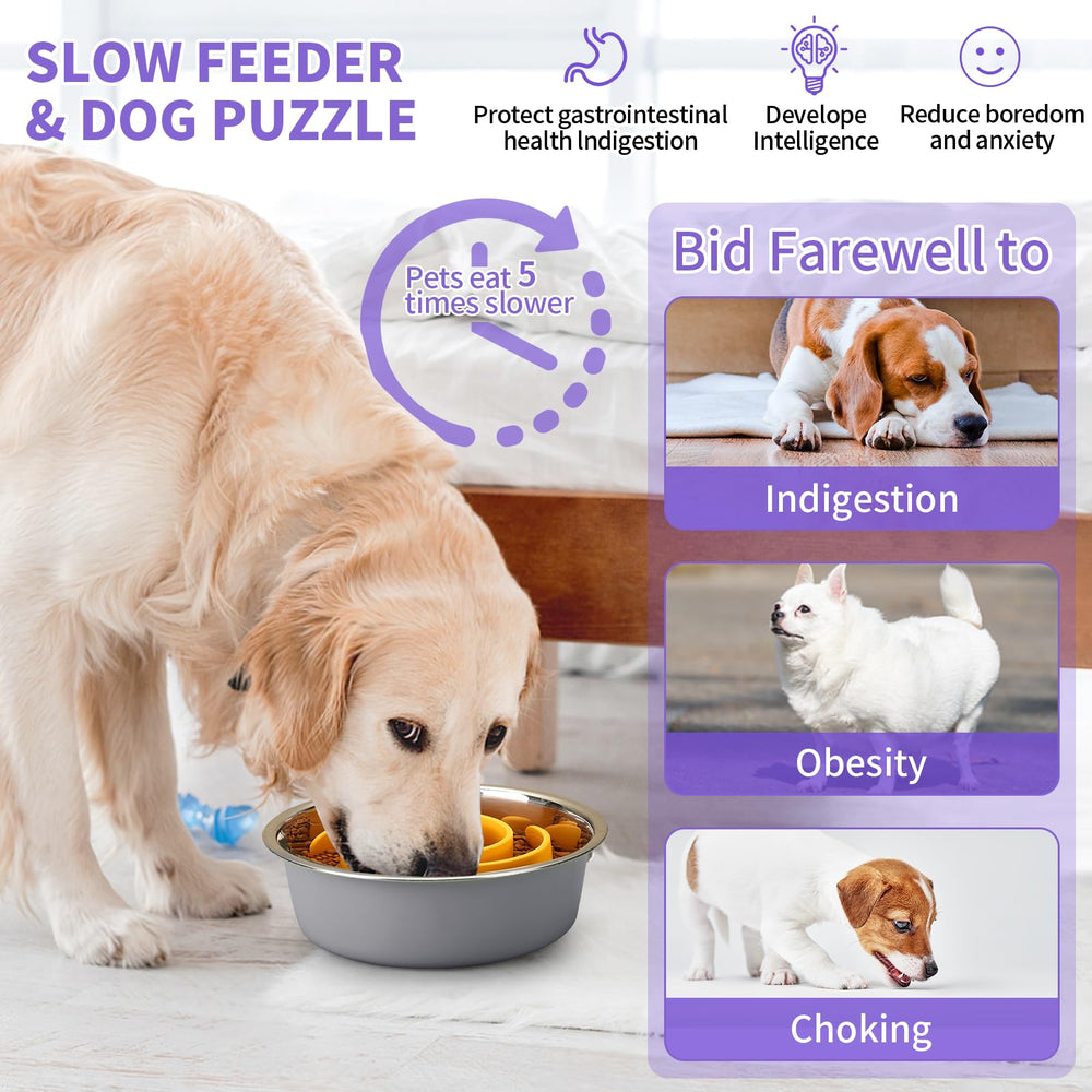 Animire inserto compatible con cuencos de plástico, cerámica, acero y vidrio