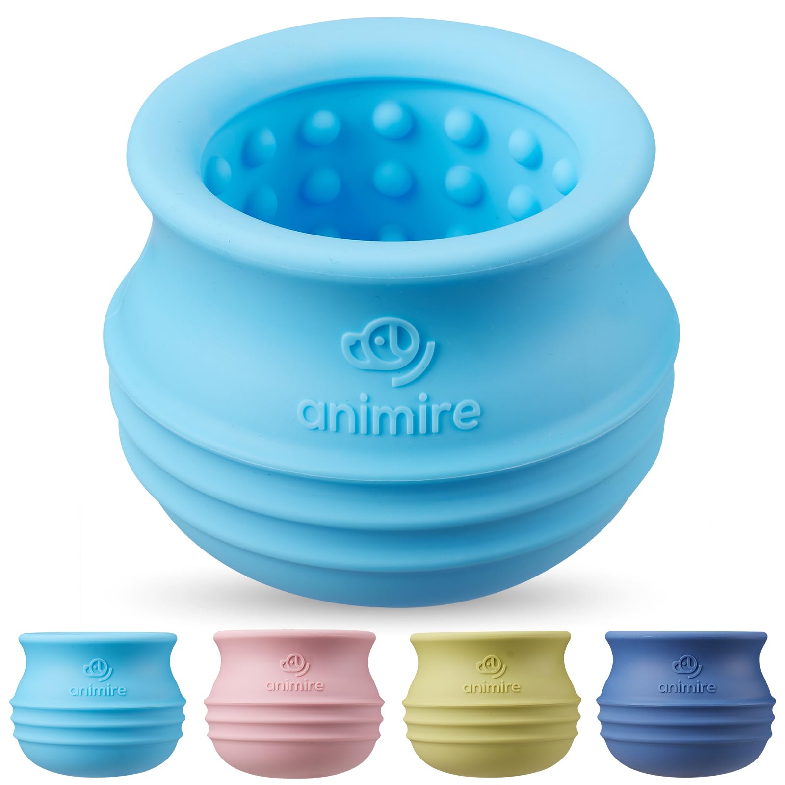 Animire juguete dispensador de premios interactivo para perros, fomenta juego y alimentación gradual