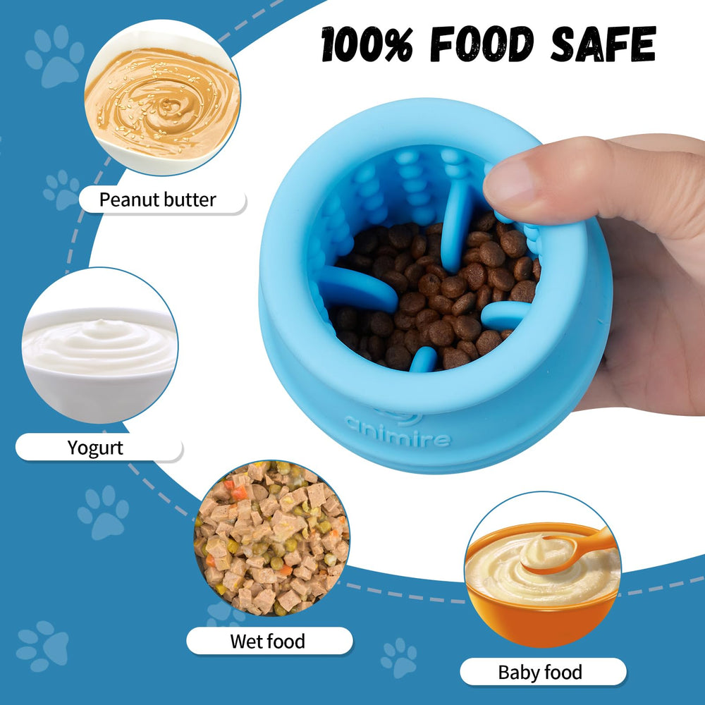 Animire juguete masticable rellenable para perros, premios y masticación seguros
