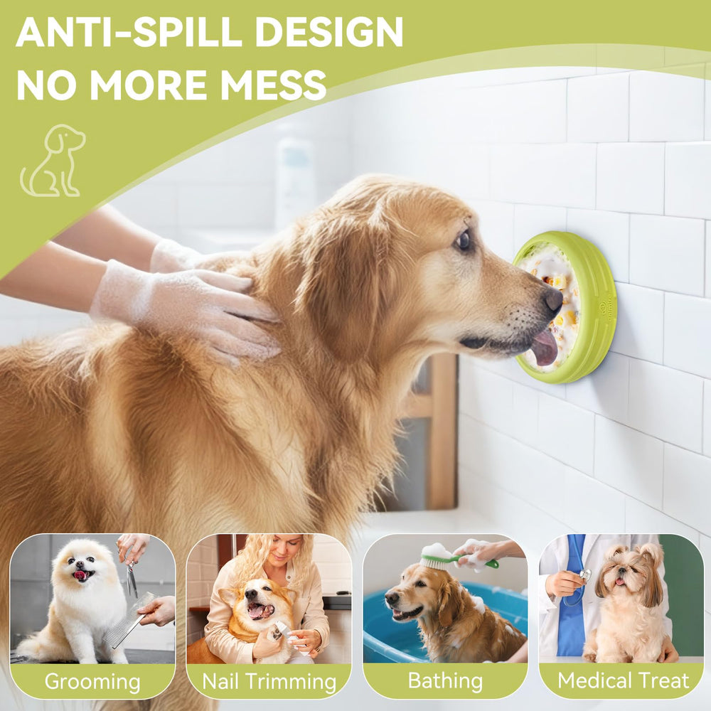 Animire tapete de lamido congelable con superficie texturada para lamido prolongado.