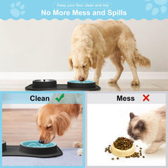 Anipaw conjunto 3 en 1 para comida y agua, ideal para mascotas