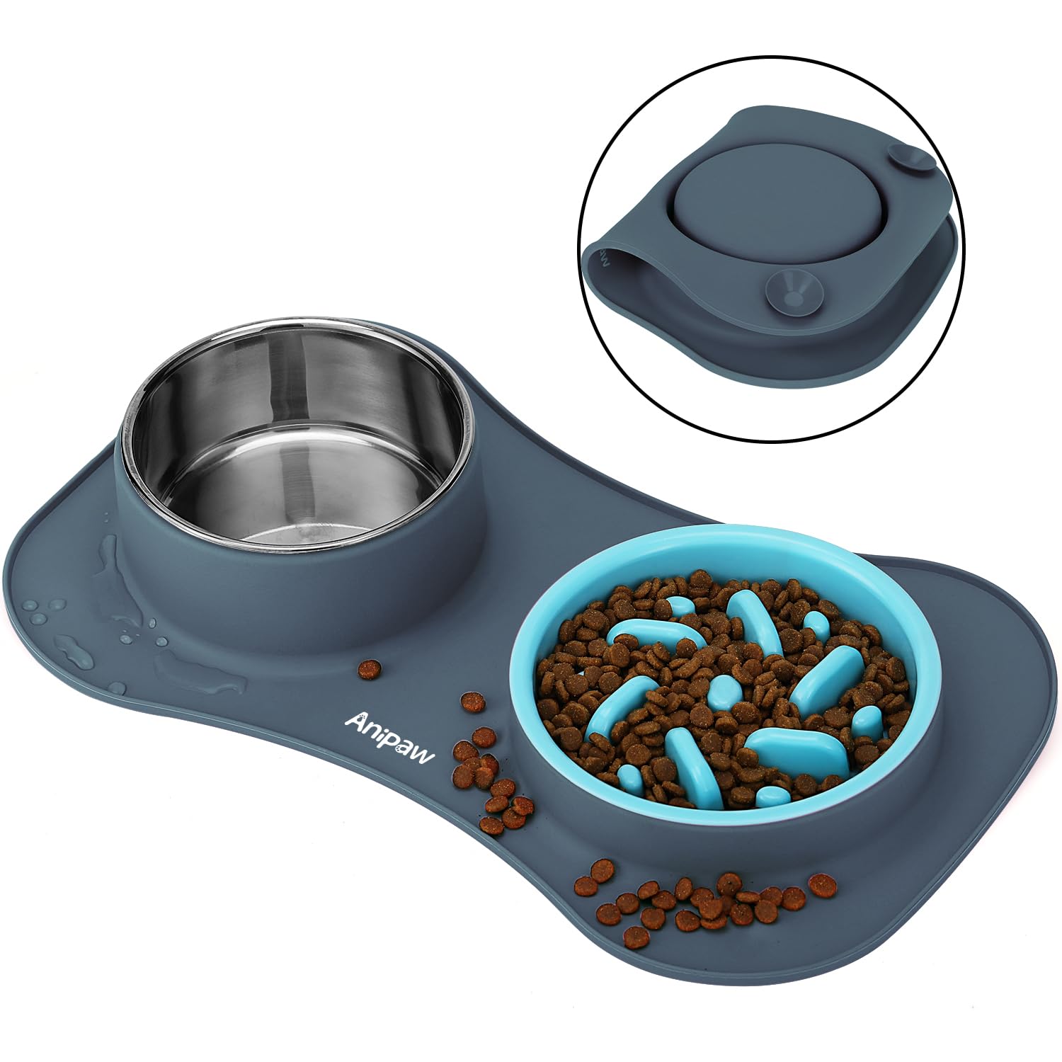 Anipaw diseño higiénico durable: materiales seguros y aptos para lavavajillas.