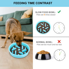 Anipaw tazón agua acero inoxidable 23oz: agua sin fugas para mascotas.