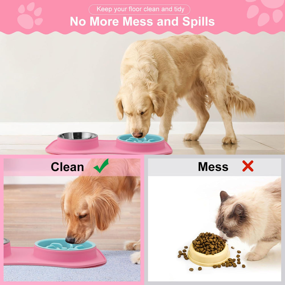Anipaw base con ventosas, mantiene los cuencos firmes durante la comida.