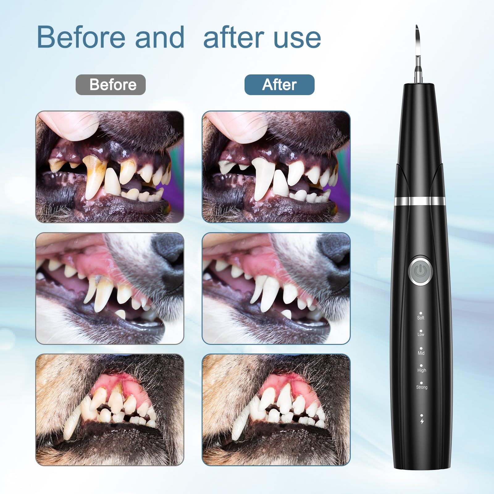 Ankilo espejo orofacial para revisión detallada