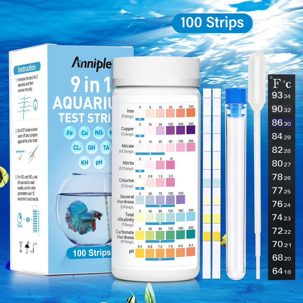 Uso práctico de Anniple 9 en 1 dentro del kit para acuario